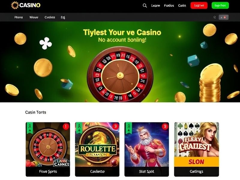 Discover top-rated online casinos that let you play without an account. Enjoy free casino games, instant access, and bonuses for new players without registration.